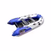 Надувная лодка ПВХ Hunterboat Stels 315, пайол фанерный, синий/белый