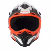 Мотошлем Acerbis Profile 5, белый/оранжевый, размер L