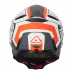 Мотошлем Acerbis Profile 5, белый/оранжевый, размер XL