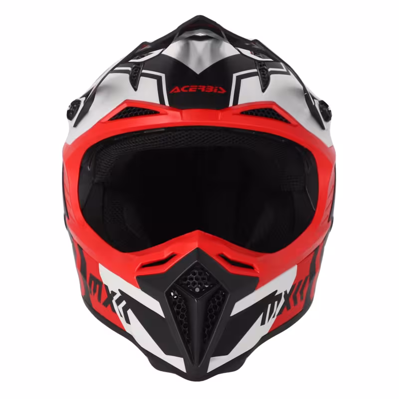 Мотошлем Acerbis Profile 5, белый/красный, размер L