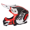 Мотошлем Acerbis Profile 5, белый/красный, размер XL