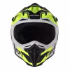 Мотошлем Acerbis Profile 5, черный/желтый, размер L