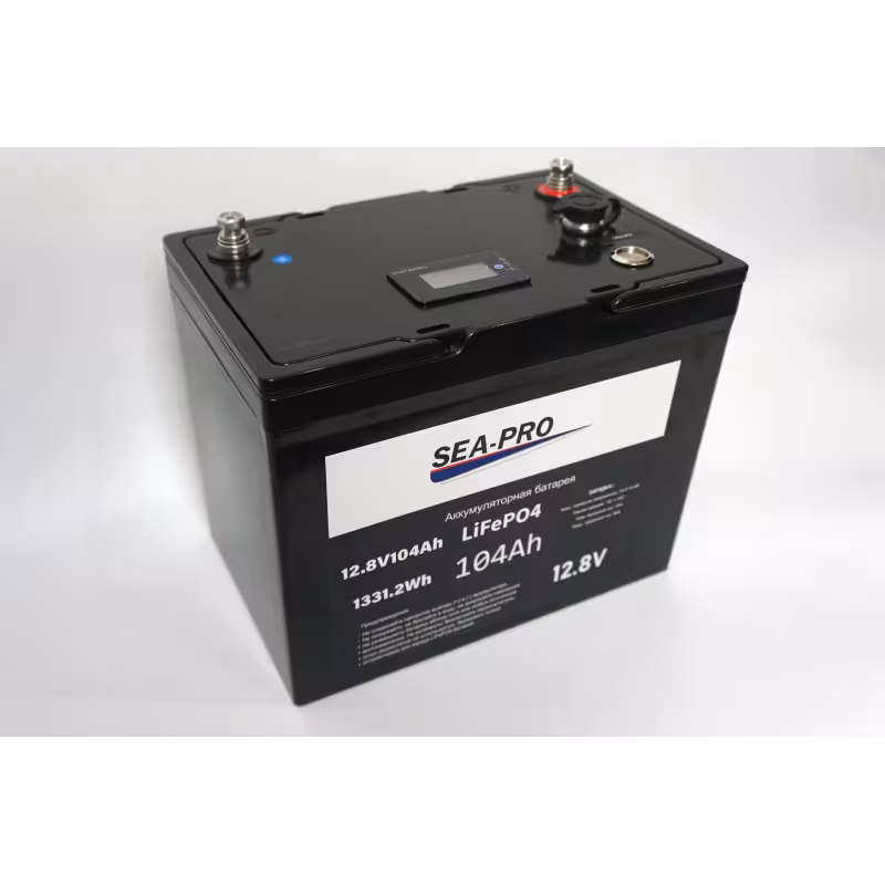 Аккумулятор Sea-Pro LiFePo4,104Ah, 12.8V