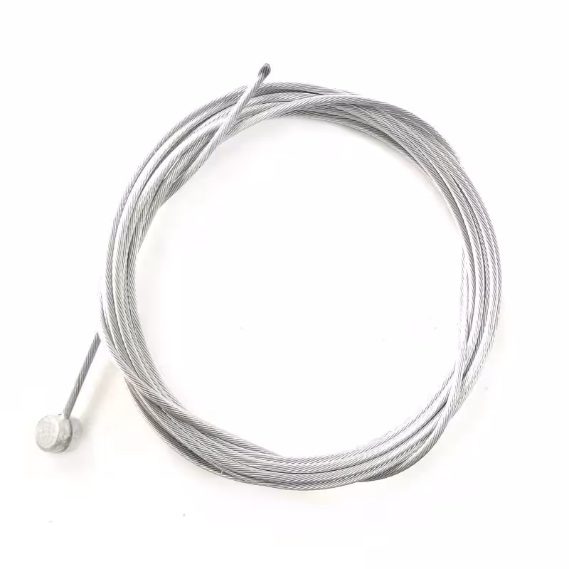 Трос тормоза стальной, с гальваническим покрытием, 2000 мм