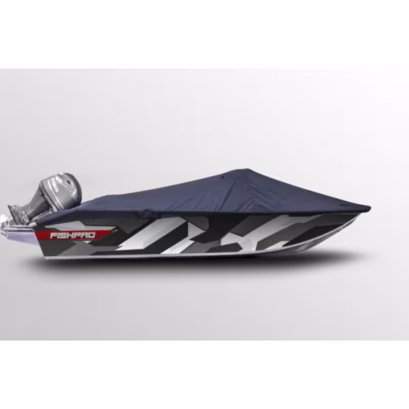 Лодка алюминиевая VBoats Волжанка FishPRO X5, красный/серый/белый (X5F 01 K324)