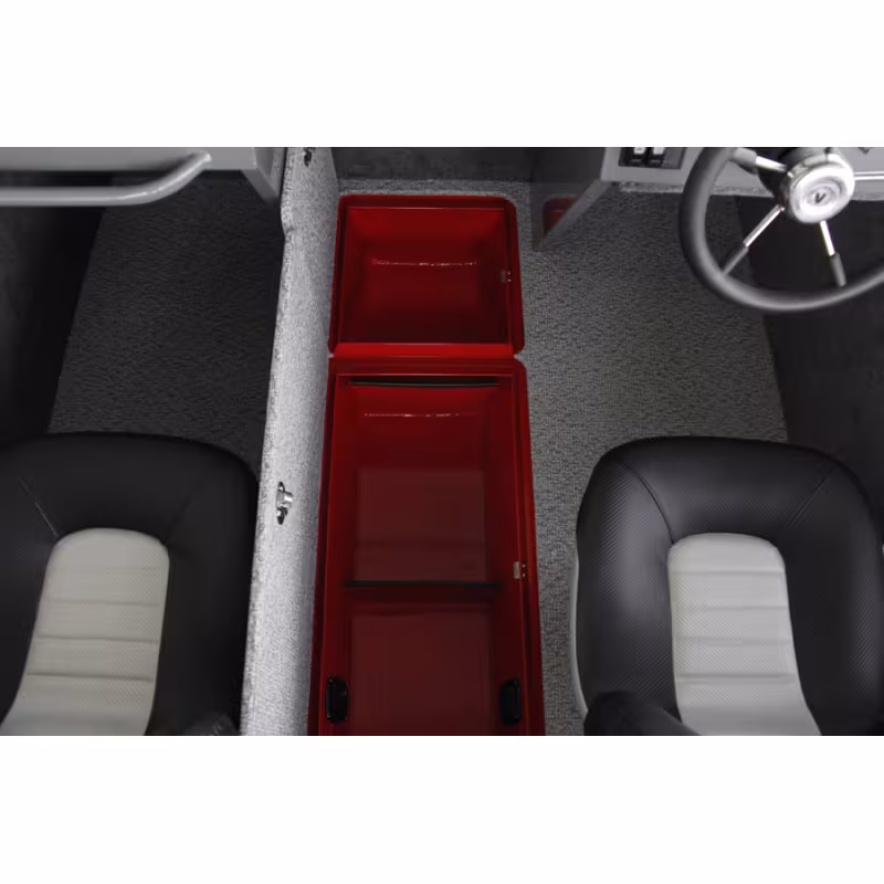 Лодка алюминиевая VBoats Волжанка FishPRO X5, красный/серый/белый (X5F 01 K324)