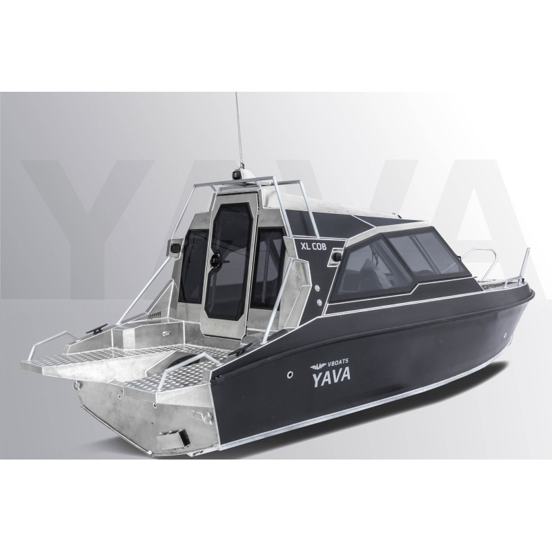 Лодка алюминиевая VBoats Волжанка Yava XL COB