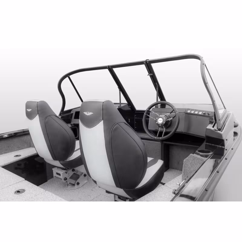 Лодка алюминиевая Волжанка FishPRO Х3 с мотором Yamer EF100