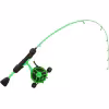 Удочка зимняя 13 Fishing Radioactive Pickle Ice Combo 27 RP2-27M-LH, удочка и катушка
