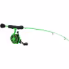 Удочка зимняя 13 Fishing Radioactive Pickle Ice Combo 27 RP2-27M-LH, удочка и катушка