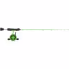 Удочка зимняя 13 Fishing Radioactive Pickle Ice Combo 27 RP2-27M-LH, удочка и катушка