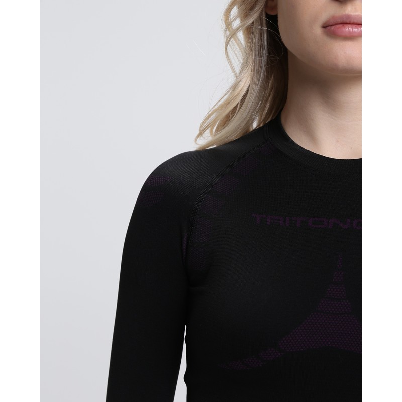 Комплект термобелья женский Triton Gear Full Energy Women, черный, размер L