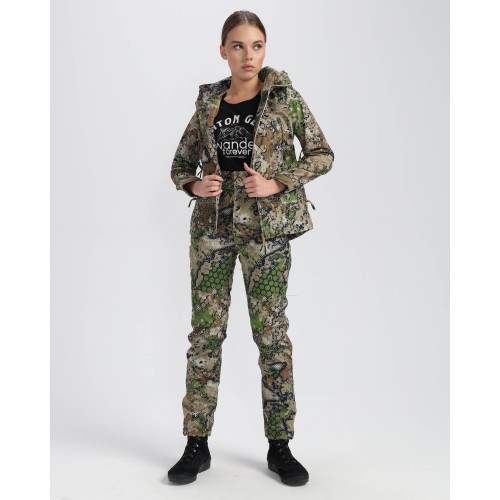 Костюм женский Triton Pro-5, ткань Soft Shell, Forest Green, размер 48-50, 158-164 см