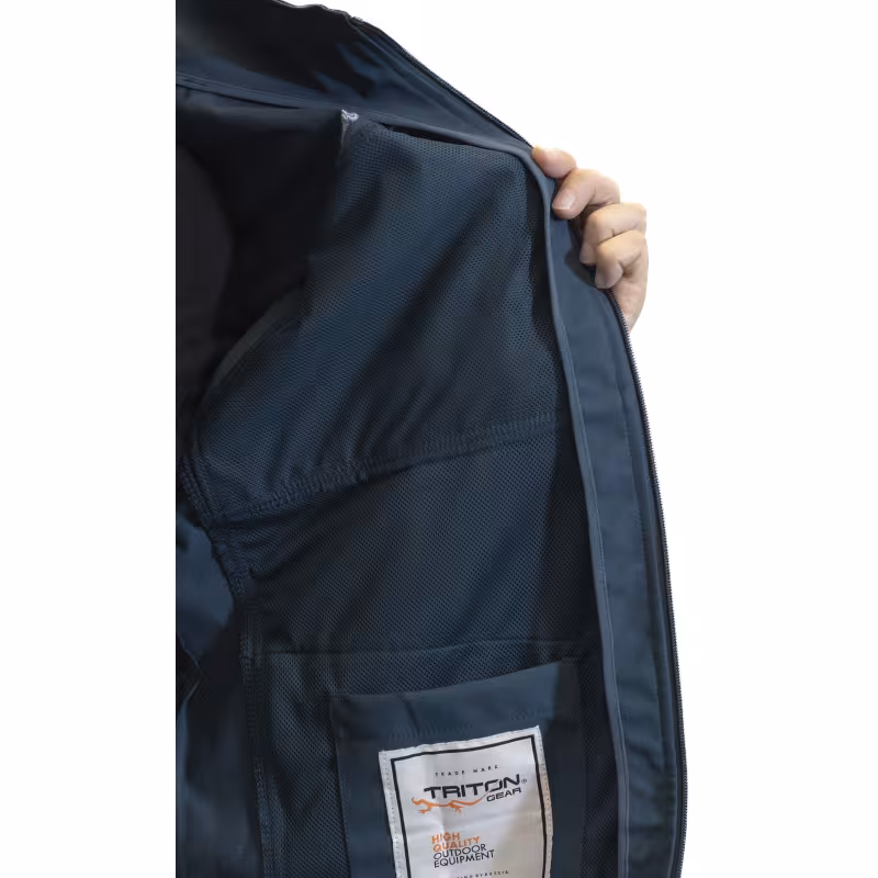 Куртка мужская Triton Gear Ridge, ткань Софтшелл, синий, размер XL