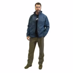 Куртка мужская Triton Gear Ridge, ткань Софтшелл, синий, размер XL