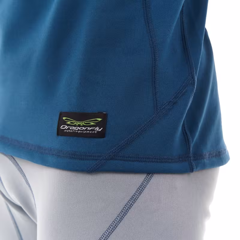 Комплект термобелья мужской Dragonfly Deep Blue - Grey 2023, синий/серый, размер L