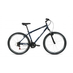 Велосипед 27,5 Altair MTB HT 1.0, 21 скорость, рост 17, темно-синий/серебристый