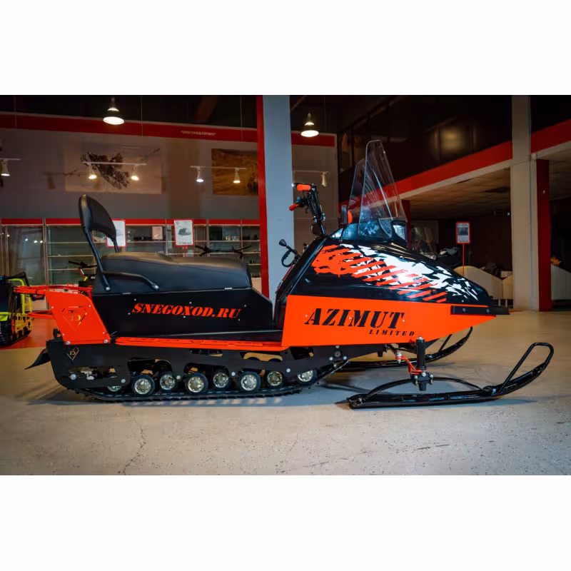 Комплект запчастей для сборки снегохода Бурлак Азимут-2 Limited, 24 л.с., красный