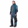 Комбинезон мужской Dragonfly SuperLight 3L Man Dark Ocean - Orange, мембрана, синий/оранжевый, размер L, 182 см