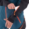 Комбинезон мужской Dragonfly SuperLight 3L Man Dark Ocean - Orange, мембрана, синий/оранжевый, размер L, 182 см