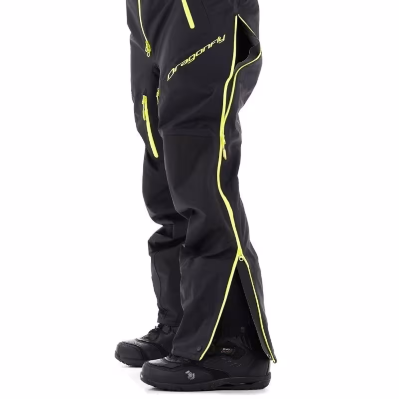 Комбинезон мужской Dragonfly SuperLight 3L Man Black-Yellow Fluo, мембрана, черный/желтый, размер M, 176 см