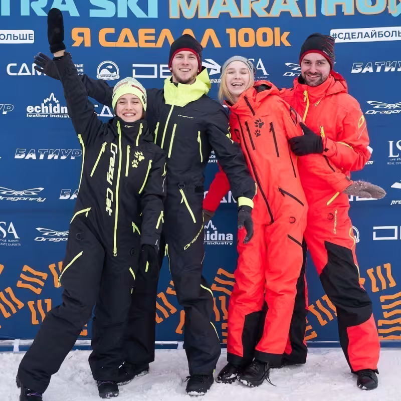 Комбинезон мужской Dragonfly SuperLight 3L Man Black-Yellow Fluo, мембрана, черный/желтый, размер L, 170-180 см