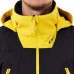 Комбинезон мужской Dragonfly Extreme 2.0 Man Black - Yellow - Grey 2024, мембрана DFTEX, черный/серый/желтый, размер M, 165-175 см