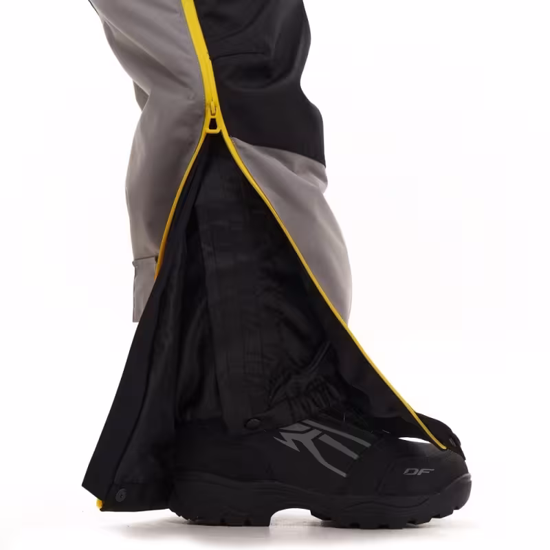 Комбинезон мужской Dragonfly Extreme 2.0 Man Black - Yellow - Grey 2024, мембрана DFTEX, черный/серый/желтый, размер M, 165-175 см