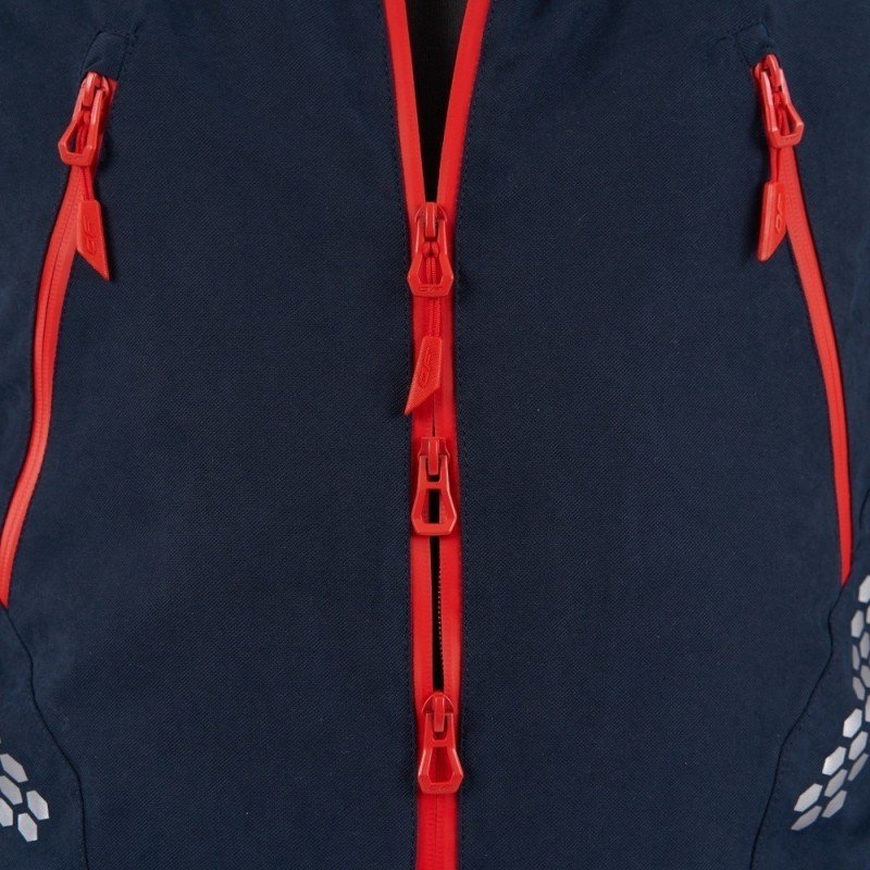 Комбинезон мужской Dragonfly Extreme Man Ink-Red, мембрана, синий/красный, размер M, 165-175 см