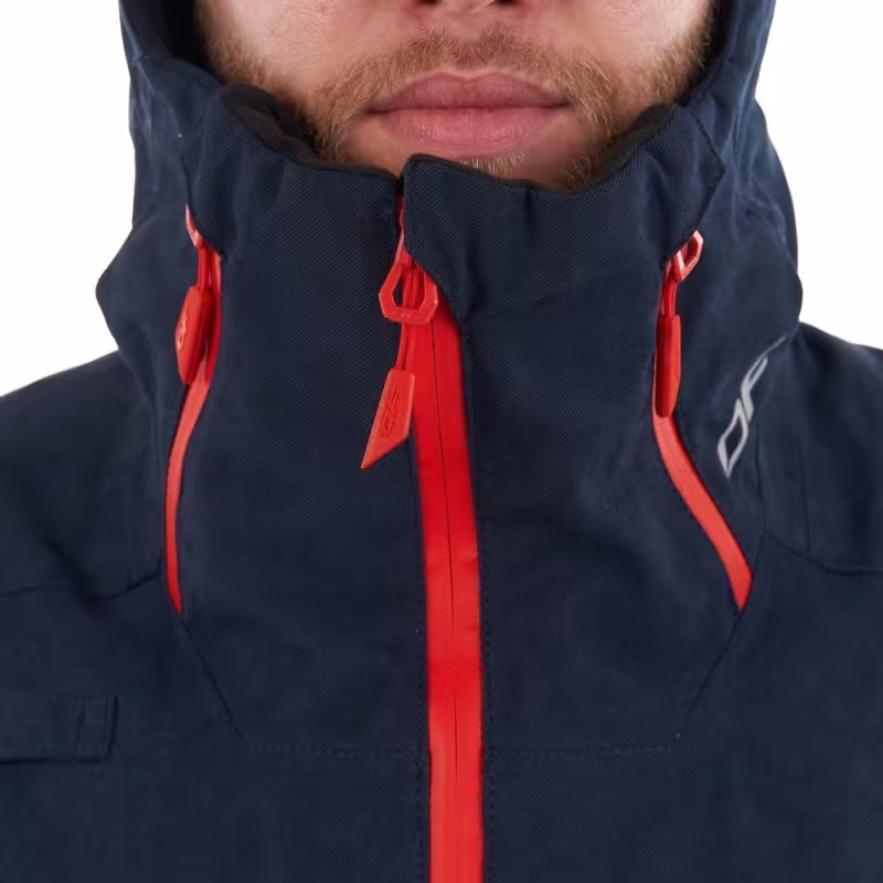 Комбинезон мужской Dragonfly Extreme Man Ink-Red, мембрана, синий/красный, размер XL, 170-180 см