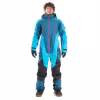Комбинезон мужской Dragonfly Extreme 2.0 Man Dark Ocean - Baltic 2023, мембрана DFTEX, синий/голубой, размер S, 165-175 см