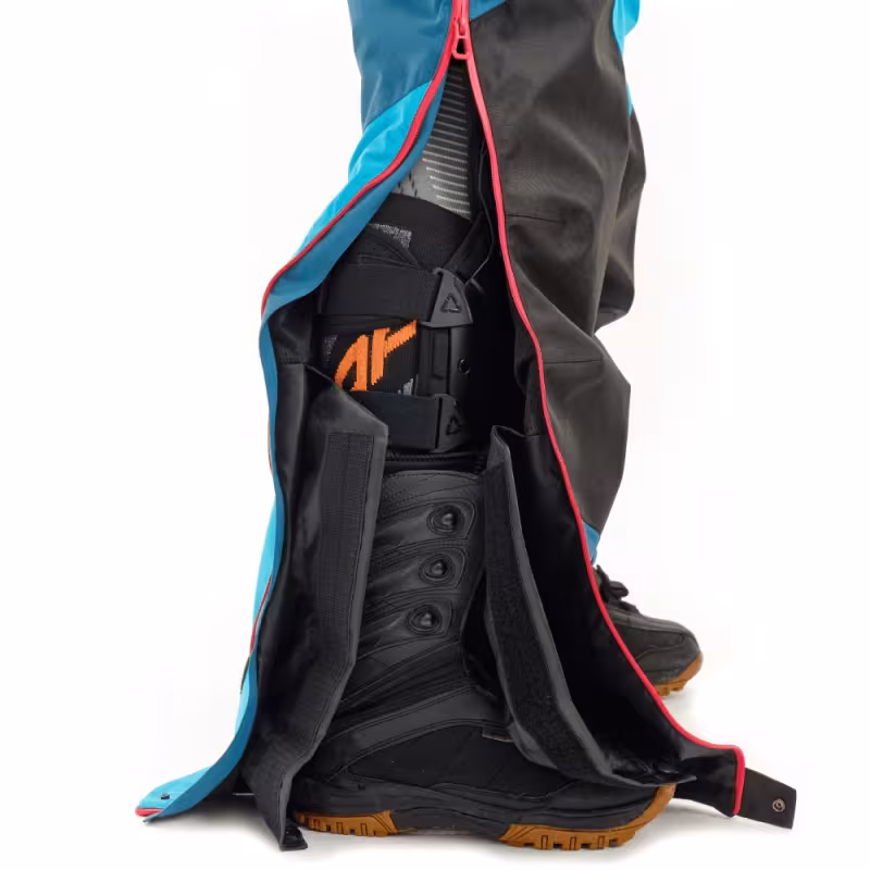 Комбинезон мужской Dragonfly Extreme 2.0 Man Dark Ocean - Baltic 2023, мембрана DFTEX, синий/голубой, размер S, 165-175 см