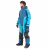 Комбинезон мужской Dragonfly Extreme 2.0 Man Dark Ocean - Baltic 2023, мембрана DFTEX, синий/голубой, размер M, 165-175 см