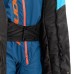 Пальто зимнее женское Dragonfly Race Coat Woman Baltic 2023, мембрана DFTEX, черный/голубой, размер S