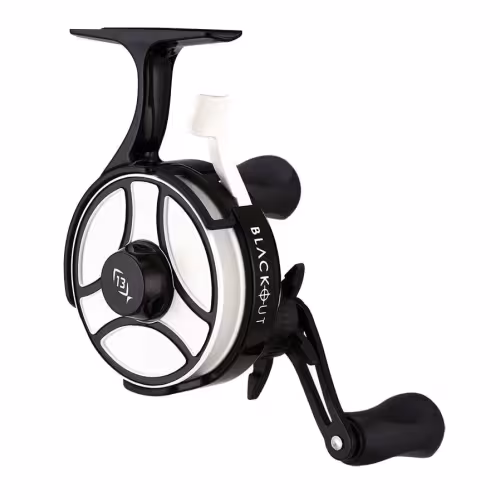 Катушка мультипликаторная 13 Fishing Black Betty Free Fall Ghost Ice Reel  (2.5:1) 