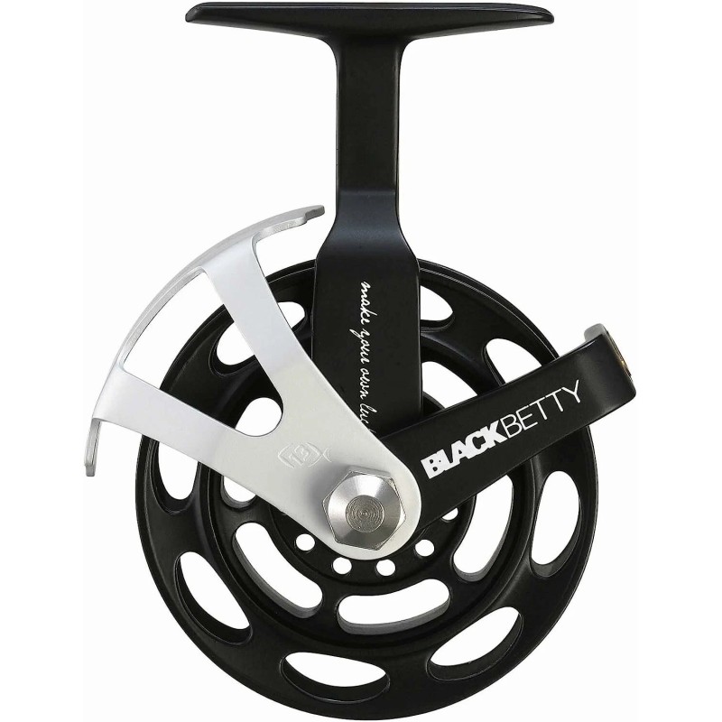 Катушка инерционная 13 Fishing Black Betty Inline Ice Reel,LH+RH  (1:1) 