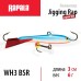 Балансир Rapala Jigging Rap Color Hook WH3 BSR, 3см, 6г