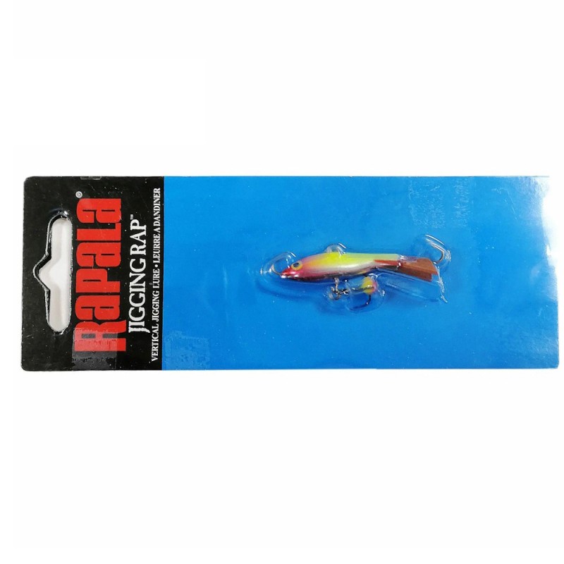 Балансир Rapala Jigging Rap Color Hook WH3 CLN, 3см, 6г