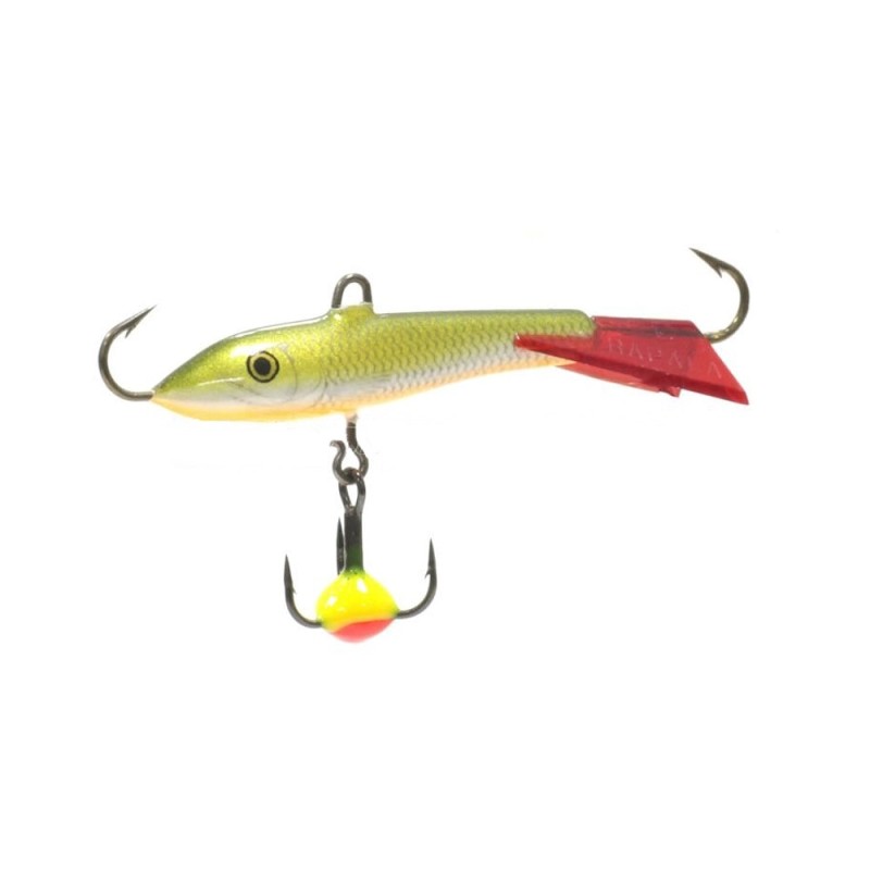 Балансир Rapala Jigging Rap Color Hook WH3 RFSH, 3см, 6г