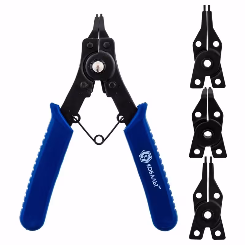 Набор съемников стопорных колец Кобальт 246-463, 5 предметов