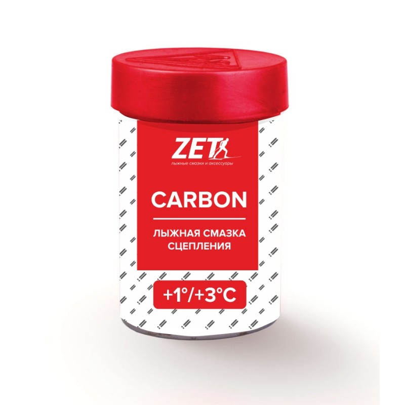 Мазь сцепления Zet Carbon, красная (+1...+3)