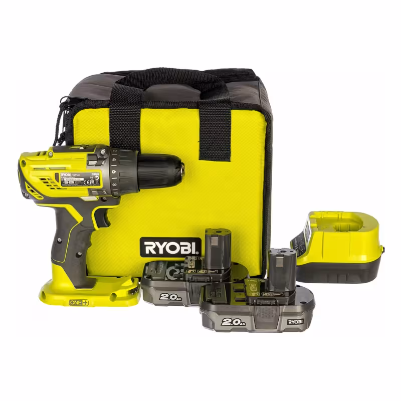 Дрель-шуруповерт аккумуляторная Ryobi ONE + R18DD3-220S