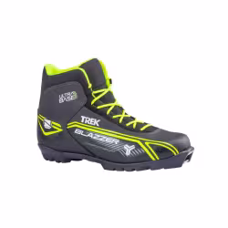 Ботинки лыжные Trek Blazzer1 NNN, черный/лайм/неон, размер 42
