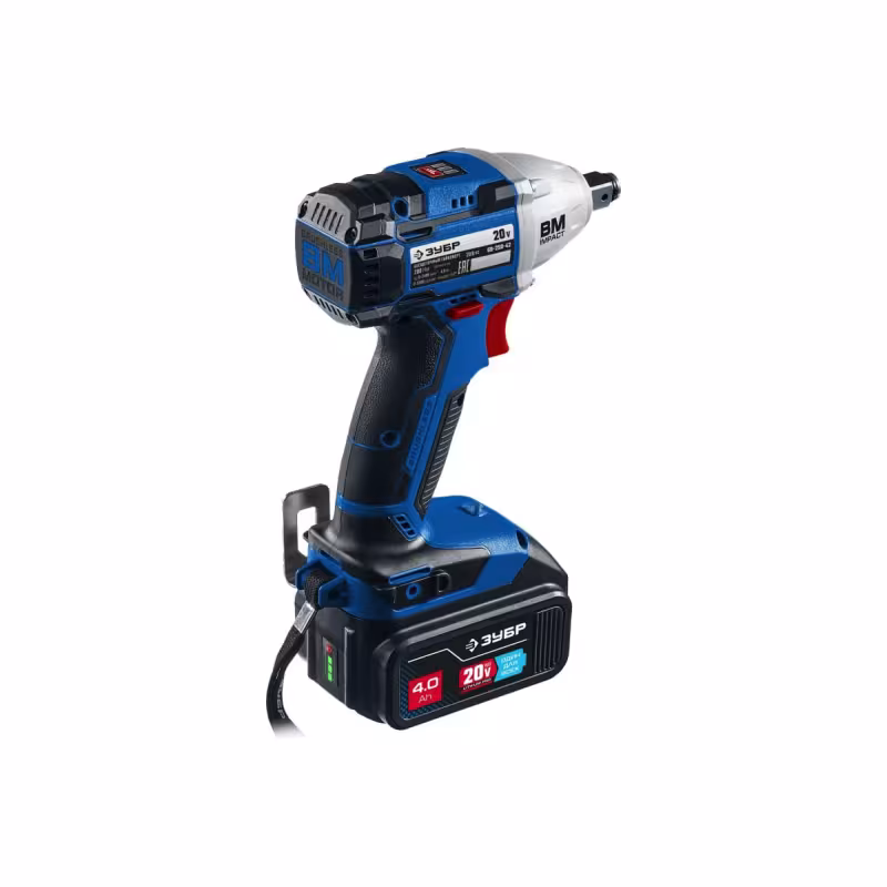 Гайковерт аккумуляторный ударный Зубр GB-250-42