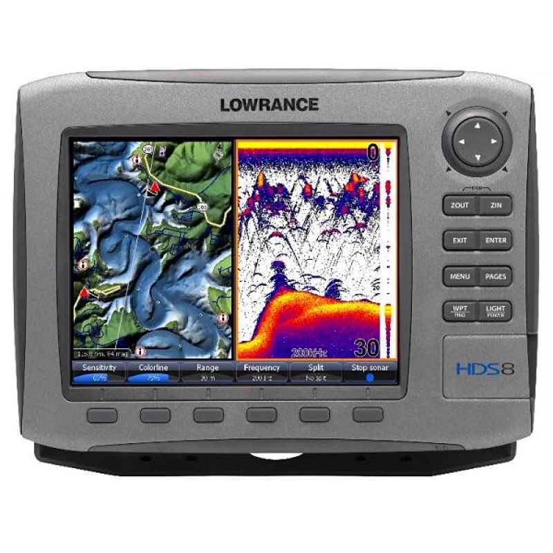 Картплоттер-эхолот Lowrance HDS-8 