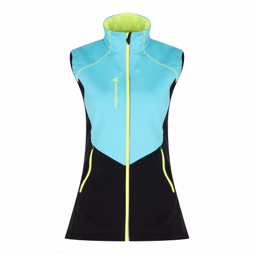 Жилет женский Fischer Softshell Warm GR8120-400, бирюзовый/черный, размер 50