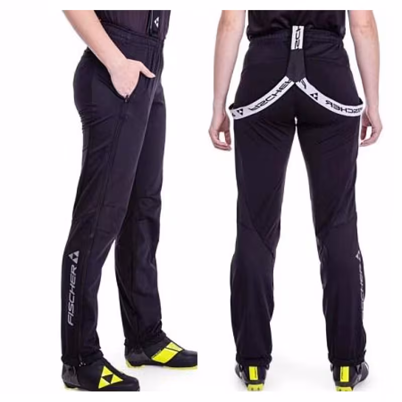 Брюки женские Fischer Softshell Light, черный, размер 50