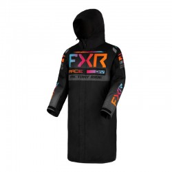 Пальто зимнее FXR Warm-Up Black/Spectrum, черный, размер M