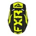 Мотошлем зимний FXR Clutch Evo Black/HiVis, черный/желтый, размер M