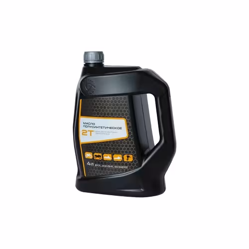 Масло моторное полусинтетическое для 2Т двигателей Русская Механика 1008597, 4л